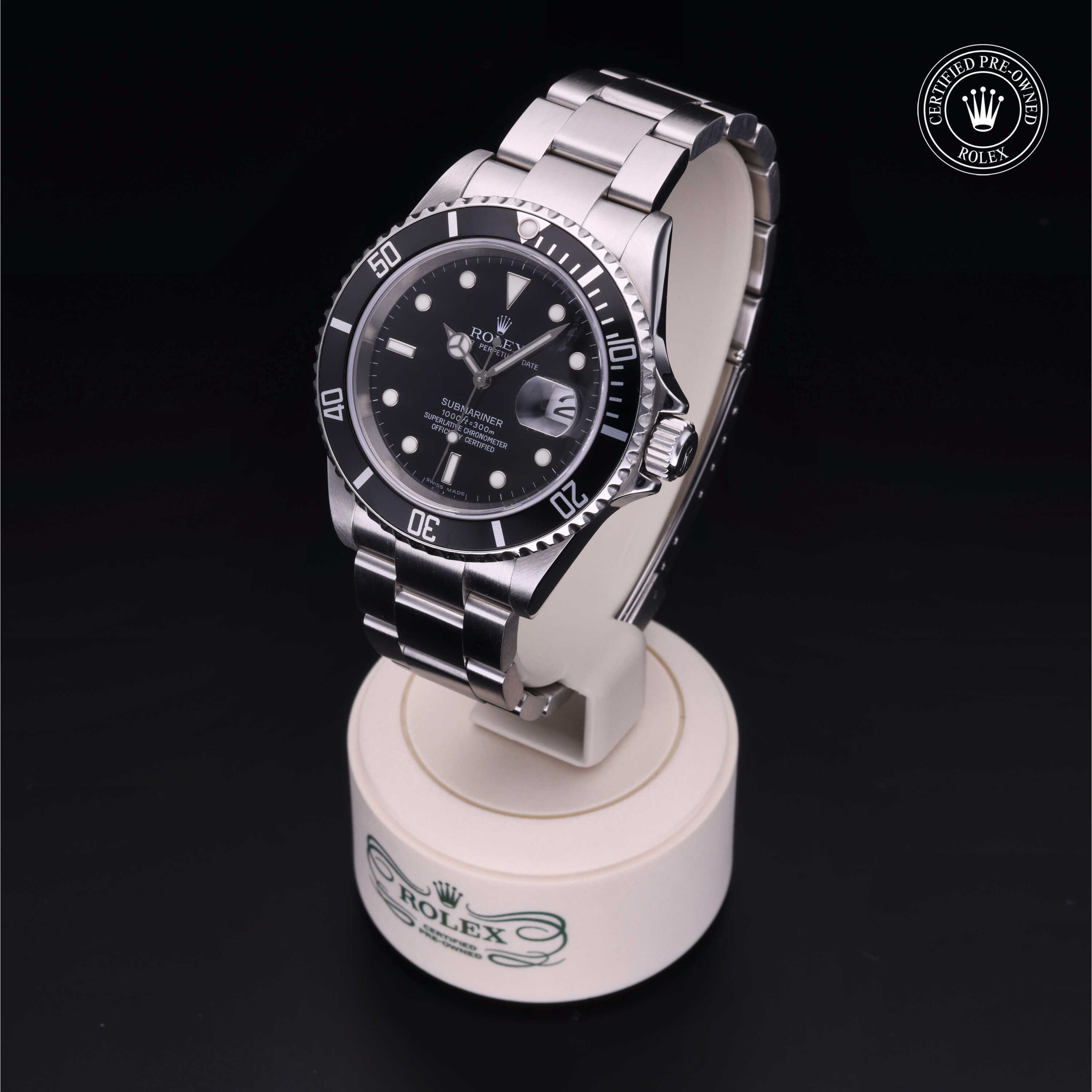 Rolex Submariner in Oystersteel M16610-0006 at Davidson & Licht