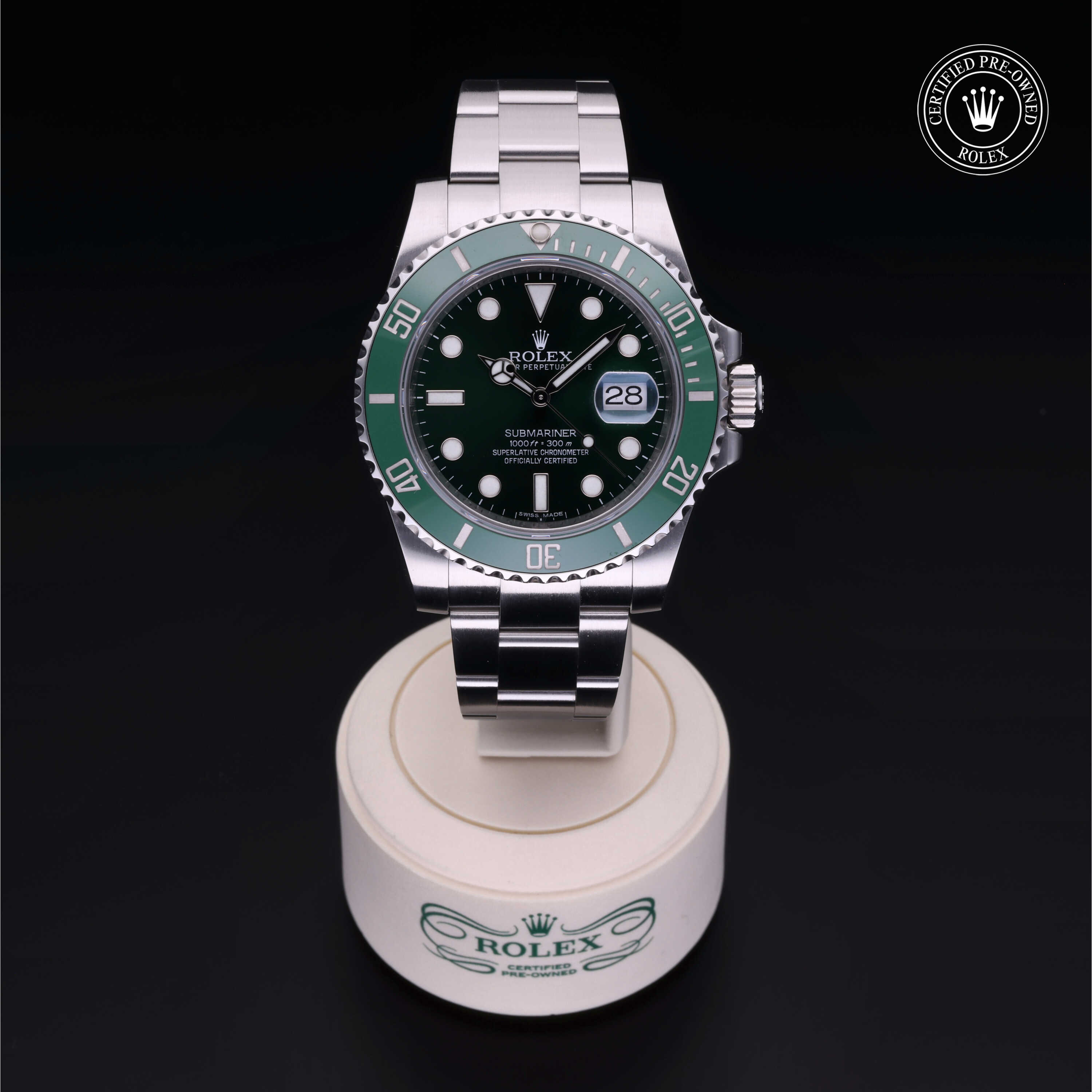 Rolex Submariner in Oystersteel M116610LV-0002 at Davidson & Licht