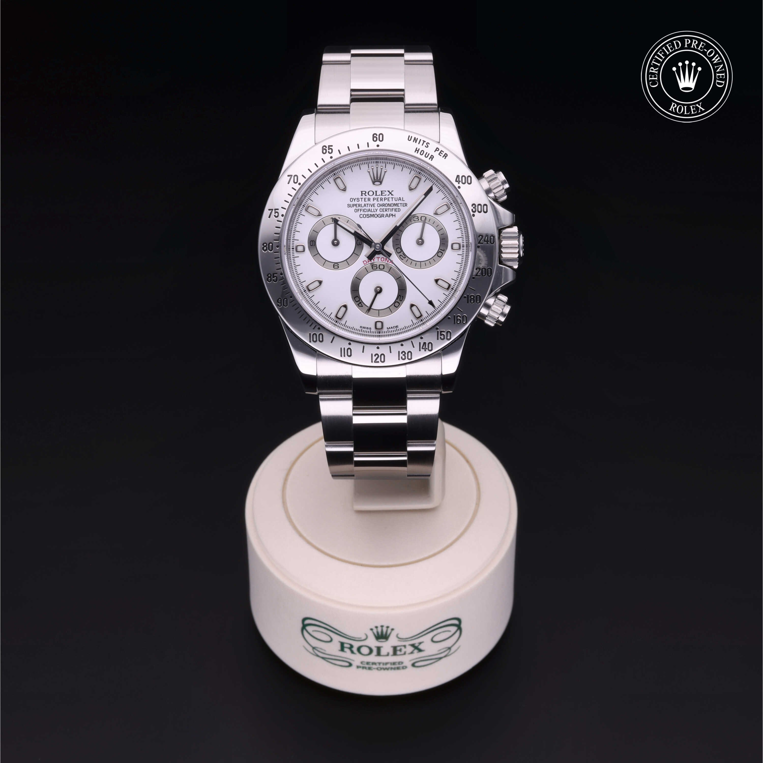 Rolex Cosmograph Daytona in Oystersteel M116520-0016 at Davidson & Licht