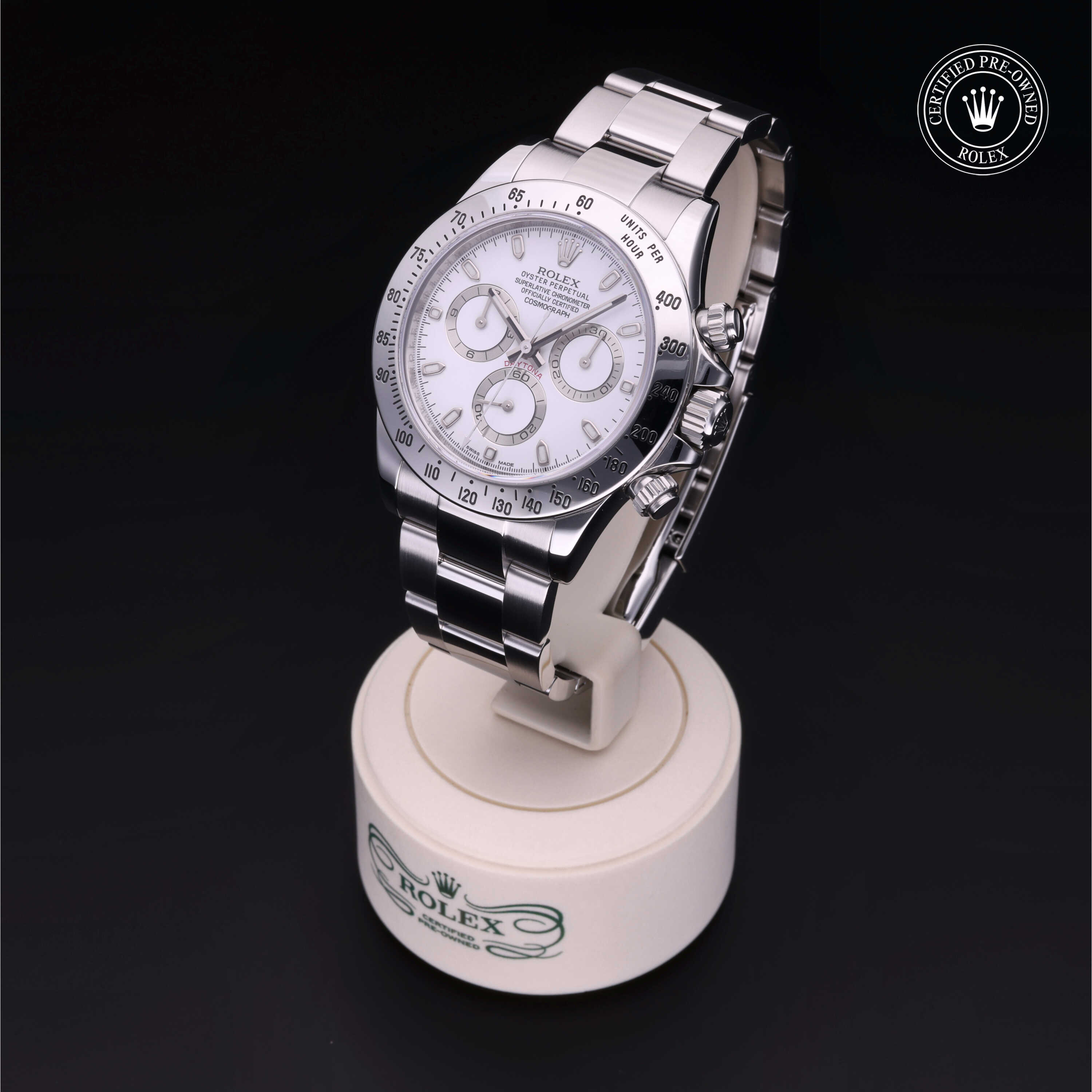 Rolex Cosmograph Daytona in Oystersteel M116520-0016 at Davidson & Licht