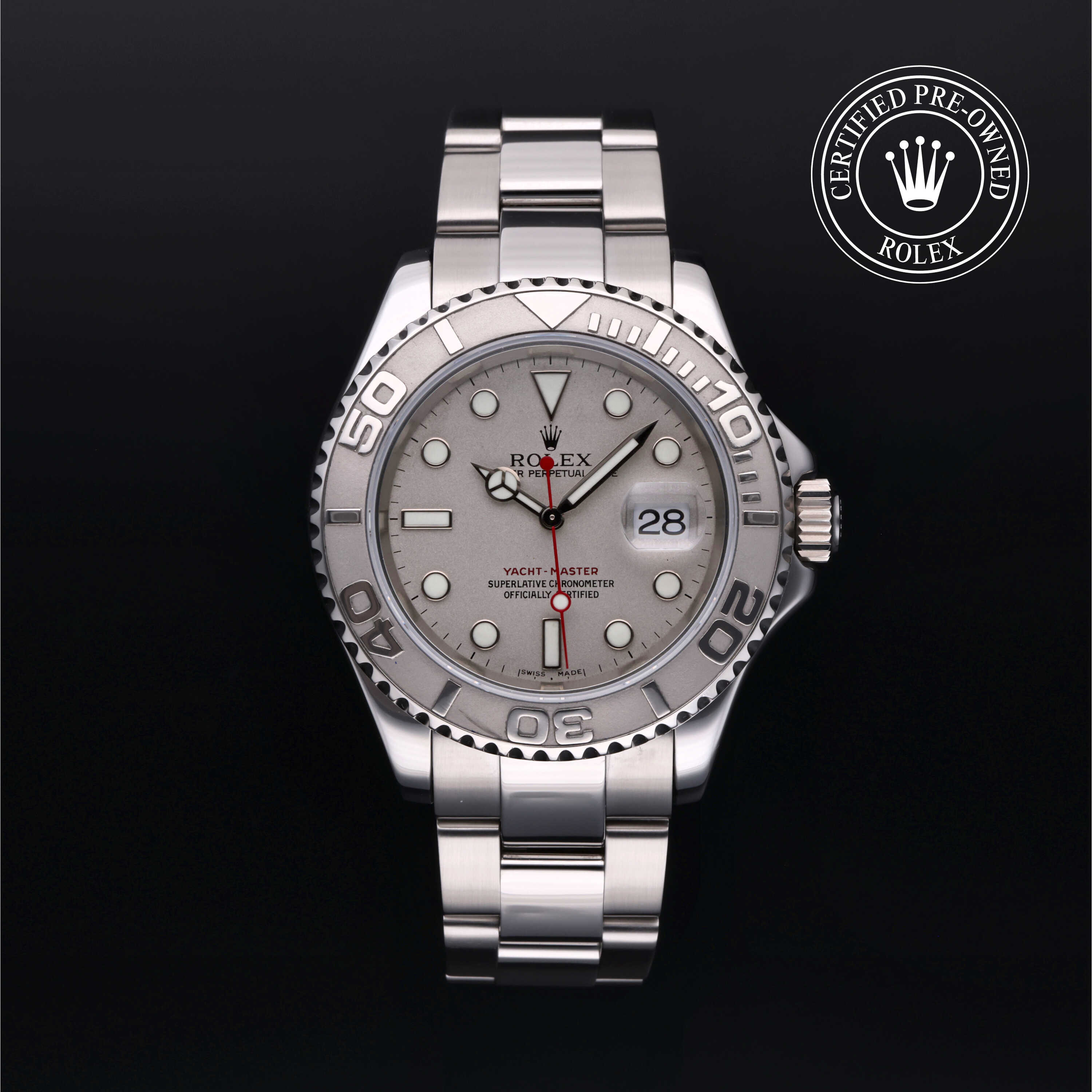 Rolex Yacht-Master in Oystersteel and platinum M16622-0004 at Davidson & Licht