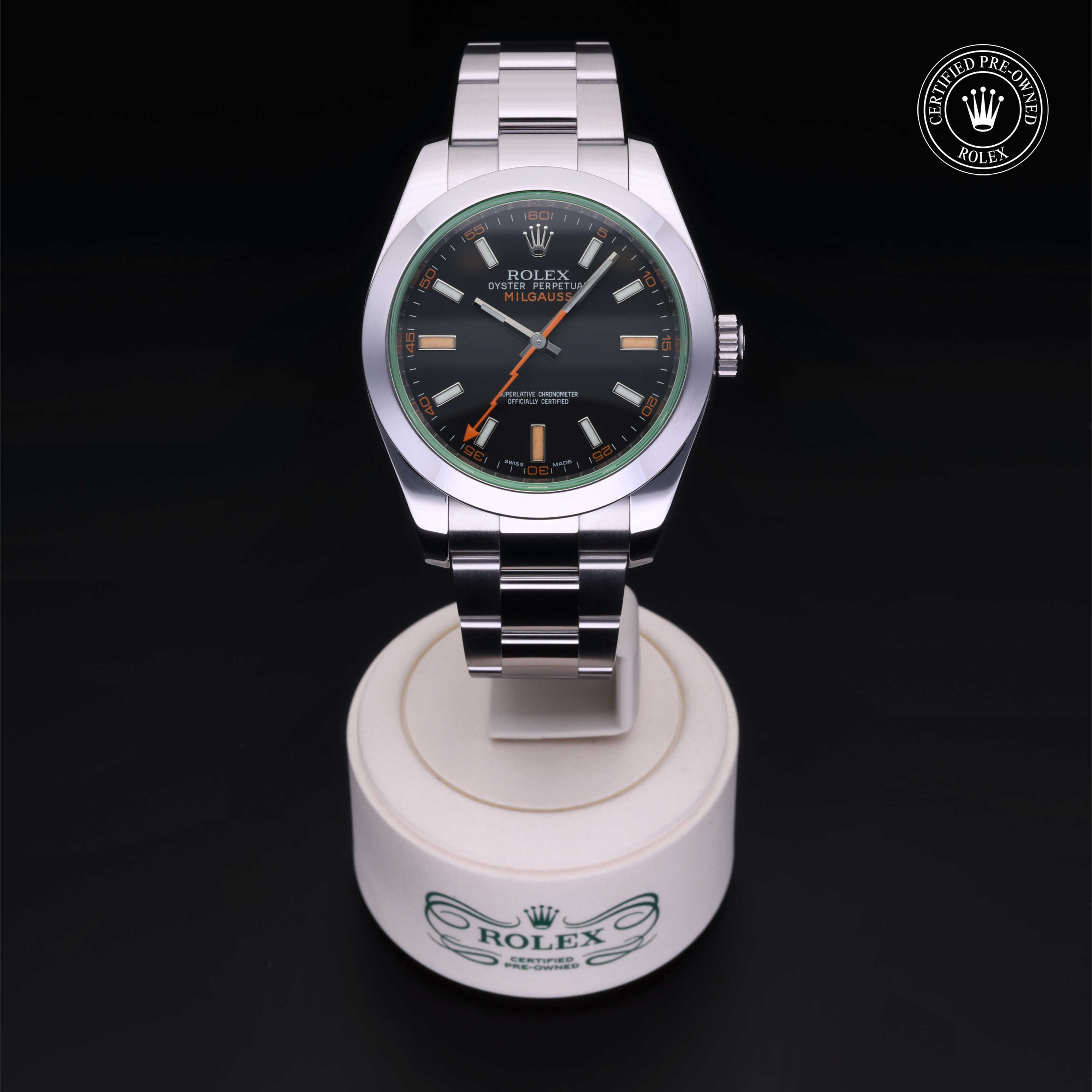 Rolex Milgauss in Steel M116400GV-0001 at Davidson & Licht