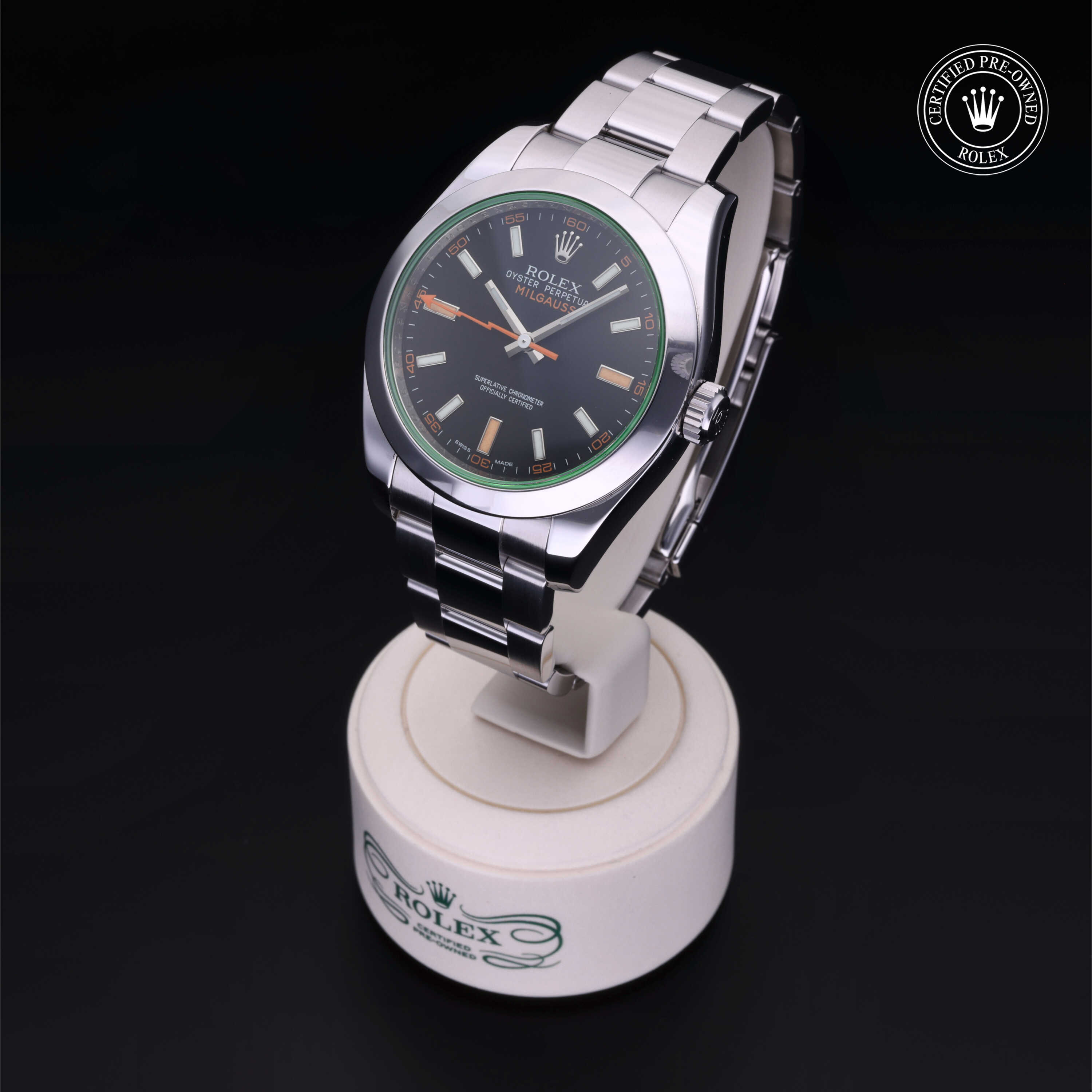 Rolex Milgauss in Steel M116400GV-0001 at Davidson & Licht