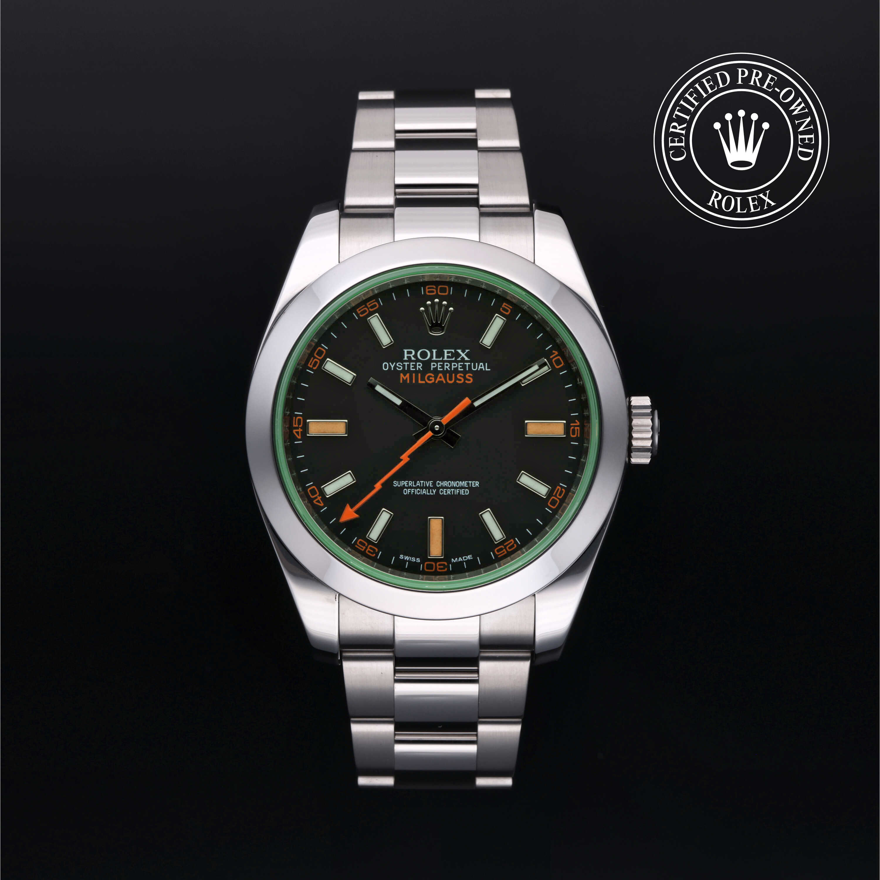 Rolex Milgauss in Steel M116400GV-0001 at Davidson & Licht