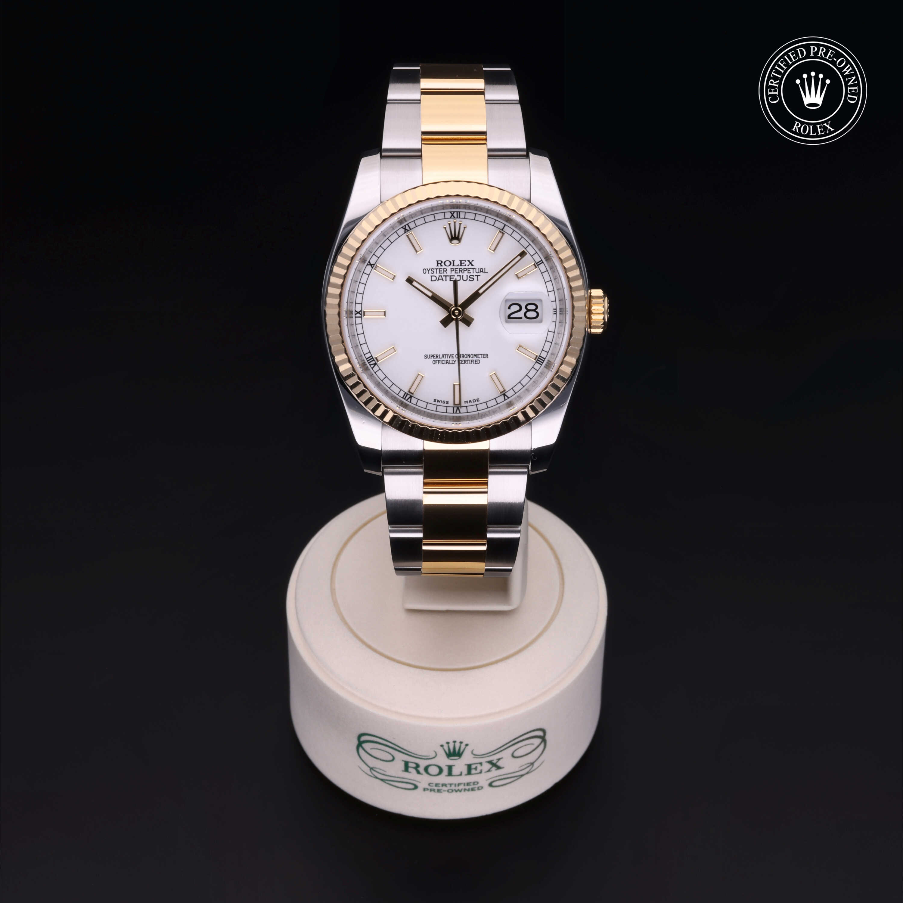 Rolex Datejust in Rolesor 18 Carat Yellow M116233-0171 at Davidson & Licht