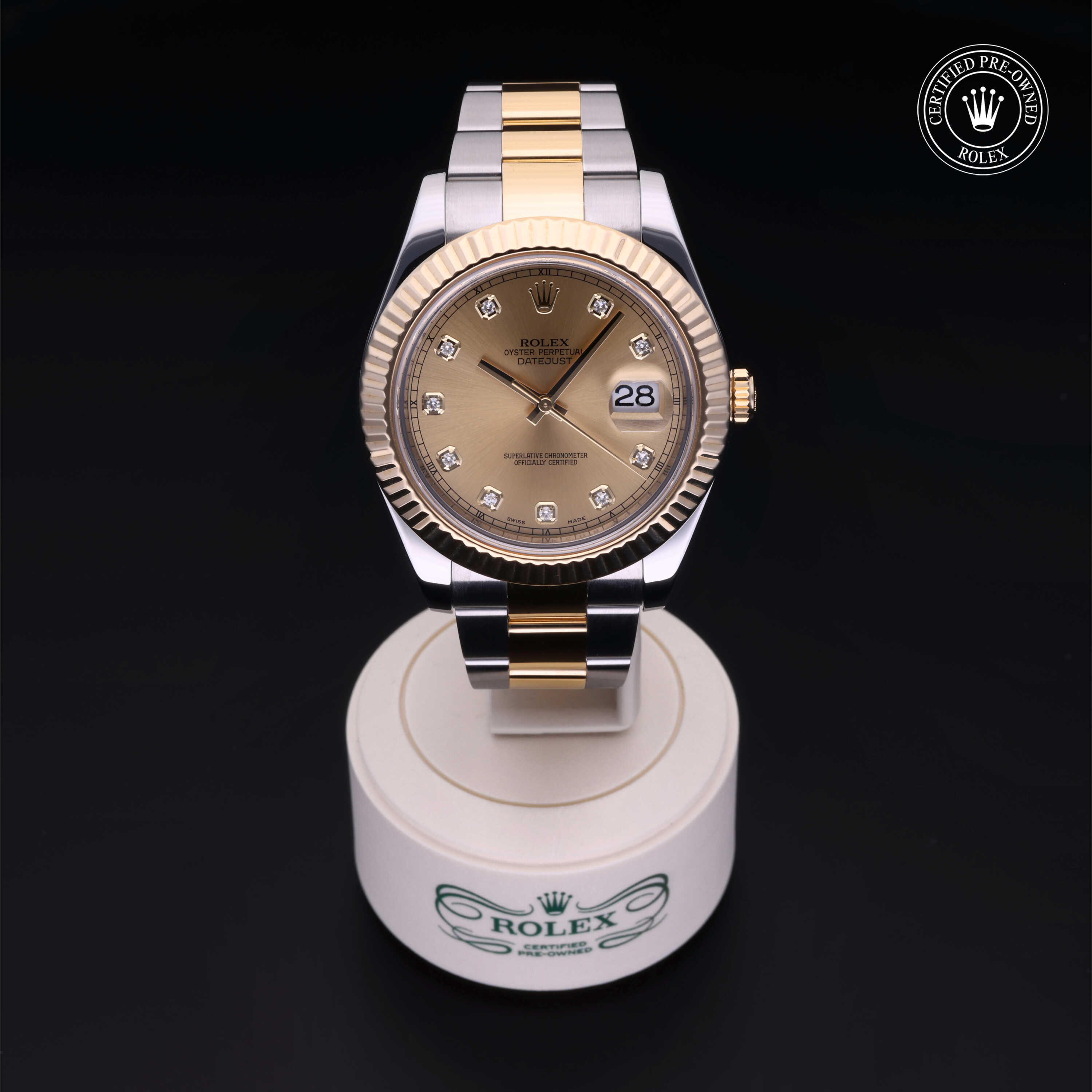 Rolex Datejust II in Rolesor 18 Carat Yellow M116333-0007 at Davidson & Licht