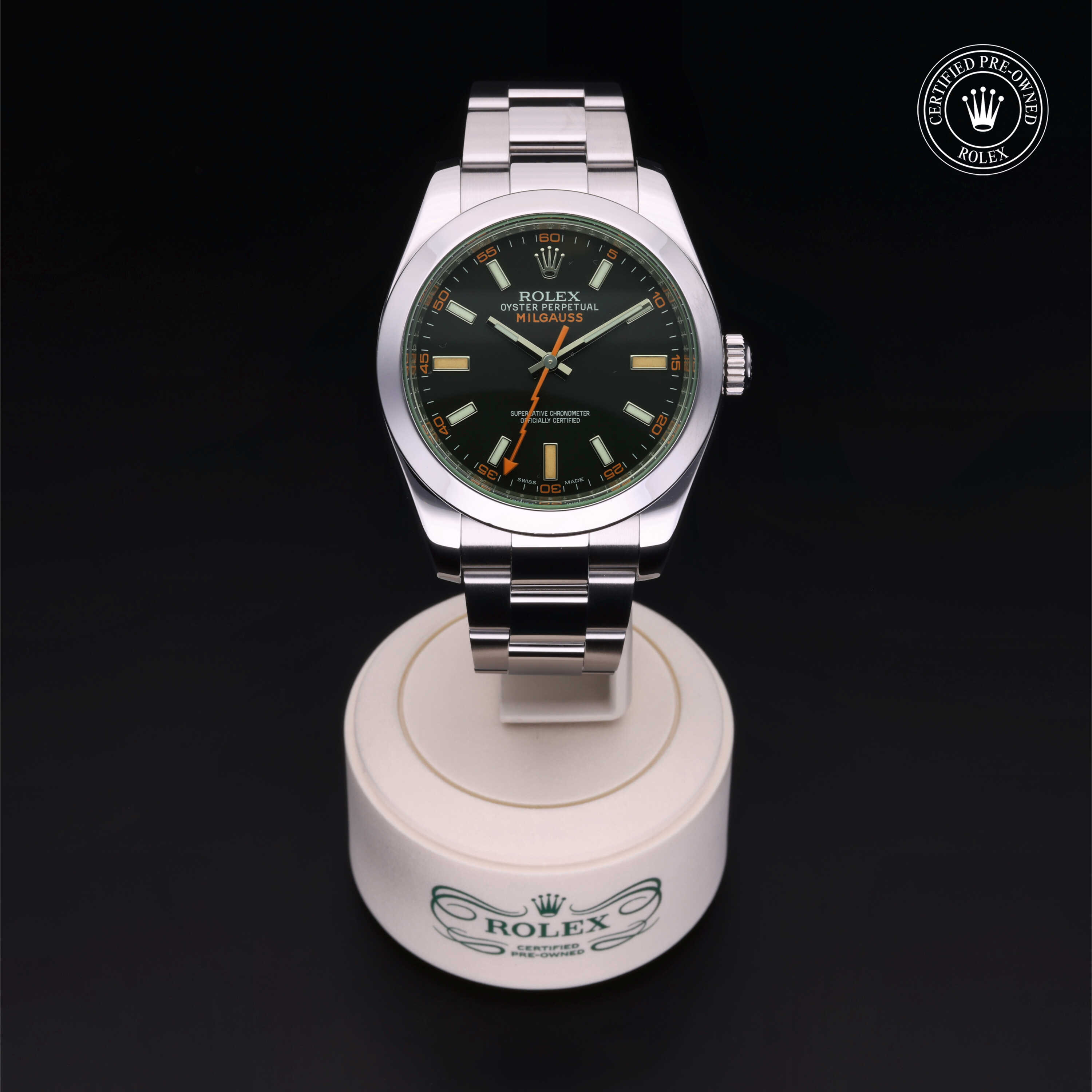 Rolex Milgauss in Steel M116400GV-0001 at Davidson & Licht