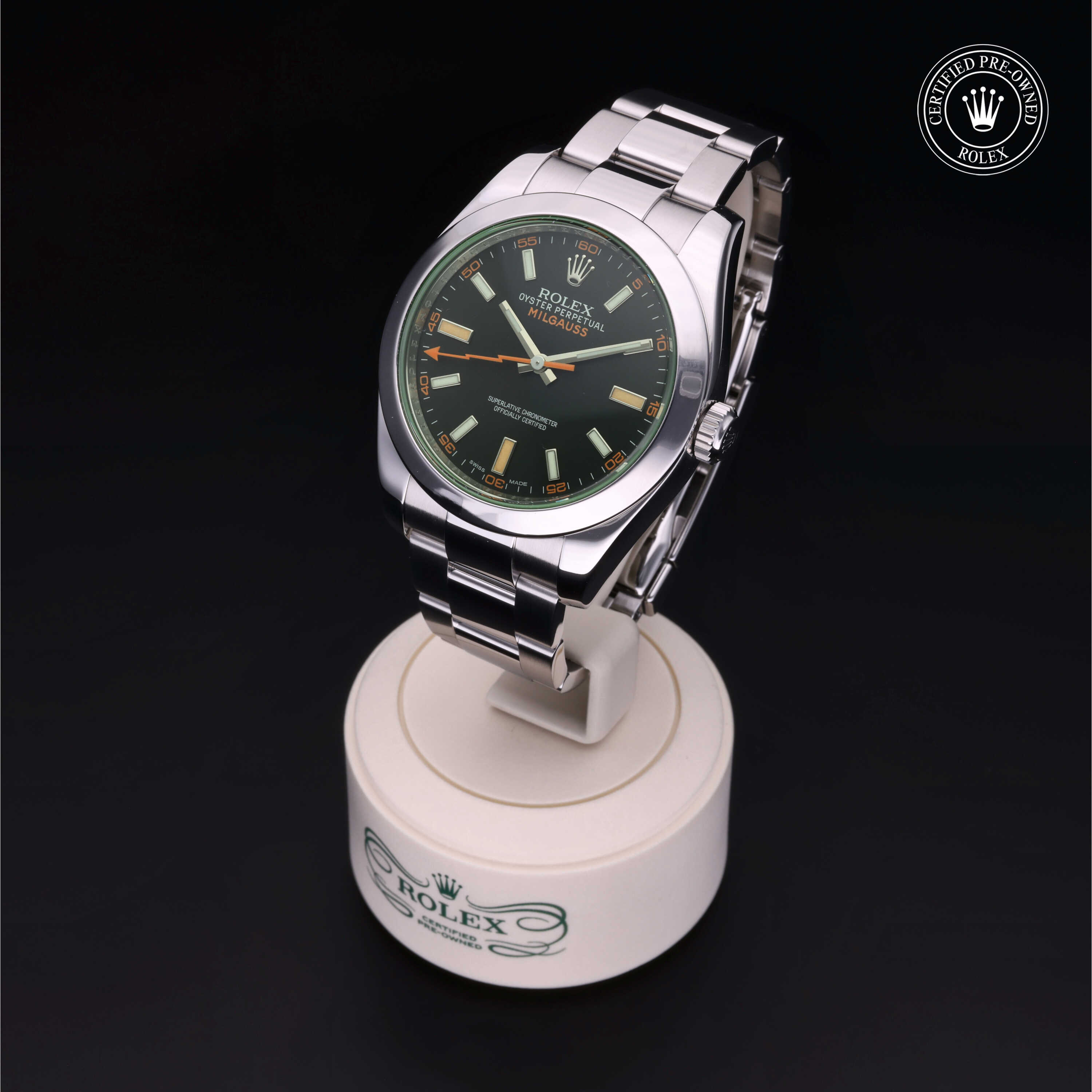 Rolex Milgauss in Steel M116400GV-0001 at Davidson & Licht