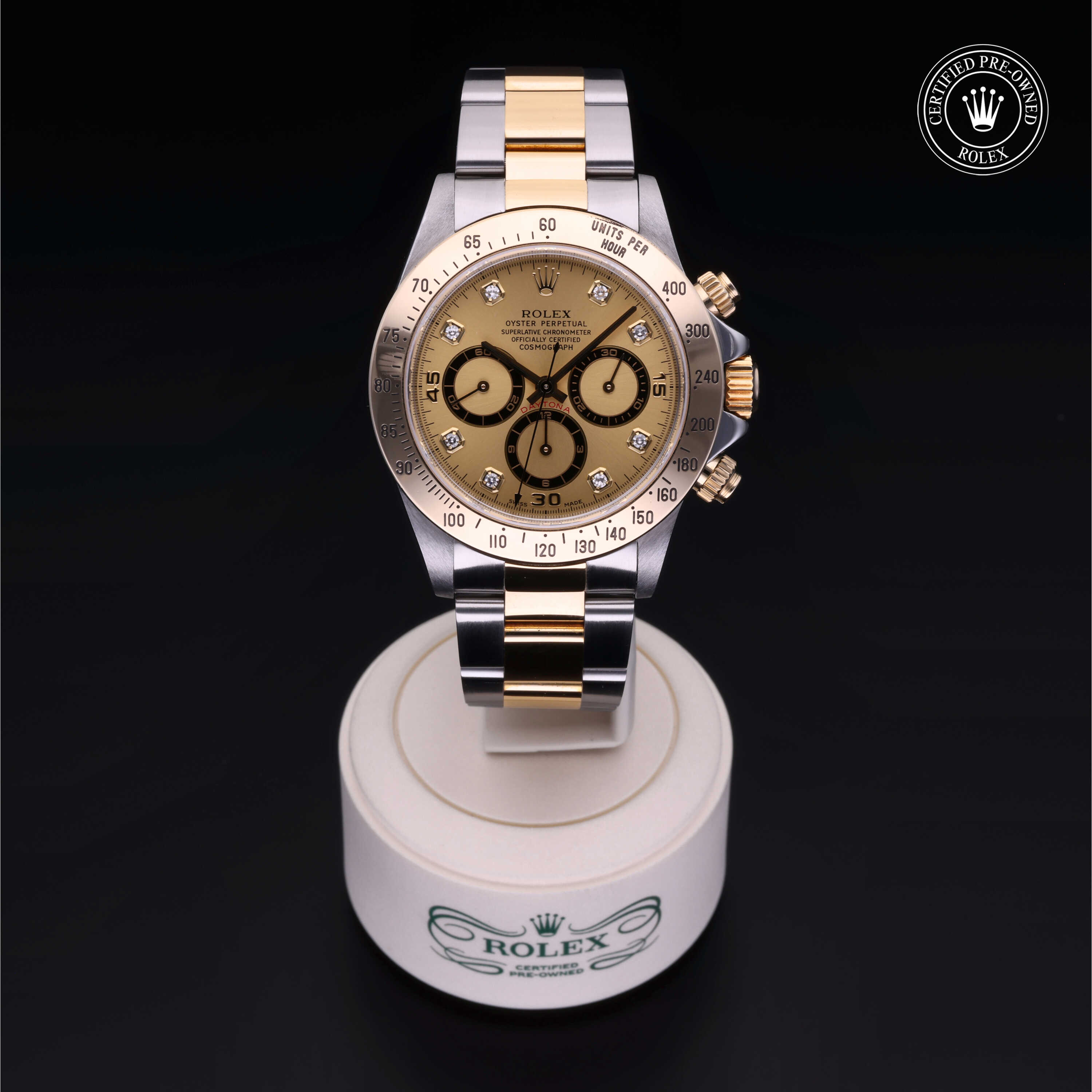 Rolex Cosmograph Daytona in Oystersteel and yellow gold M16523-0004 at Davidson & Licht