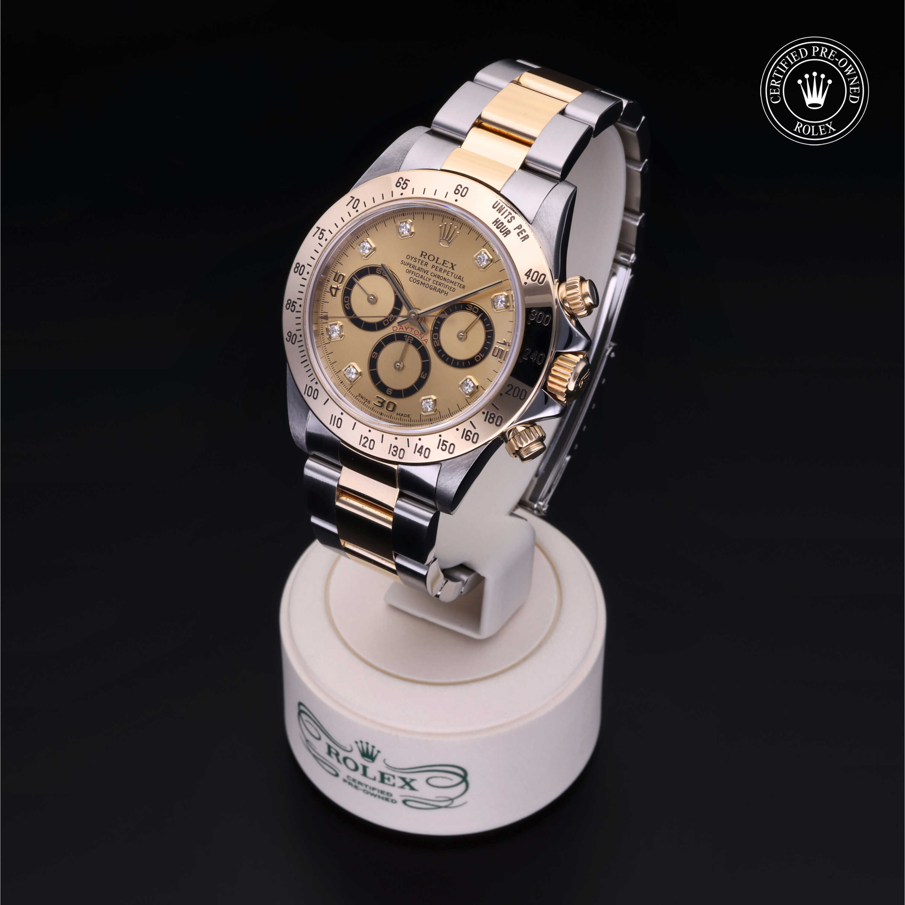 Rolex Cosmograph Daytona in Oystersteel and yellow gold M16523-0004 at Davidson & Licht