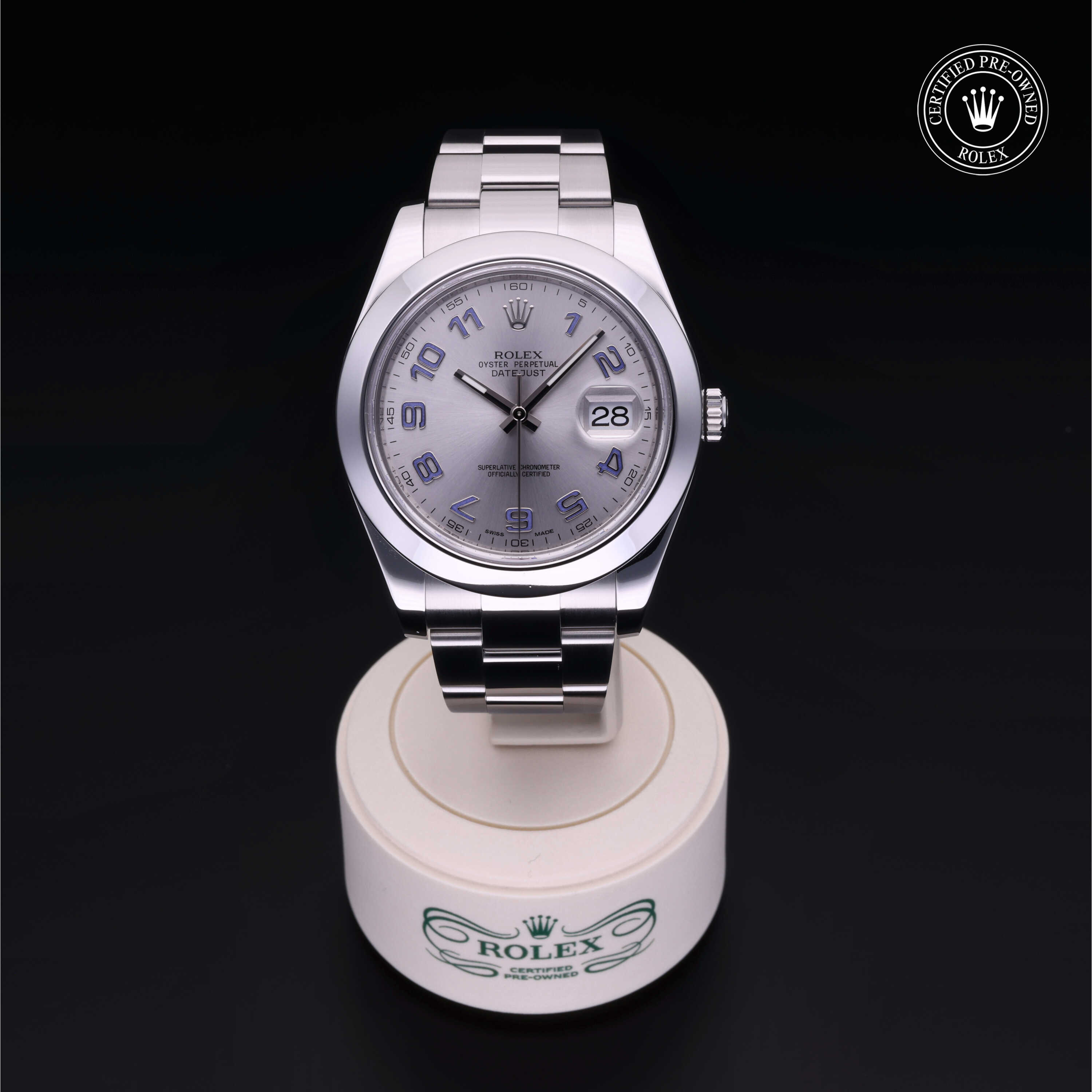 Rolex Datejust II in Oystersteel M116300-0002 at Davidson & Licht