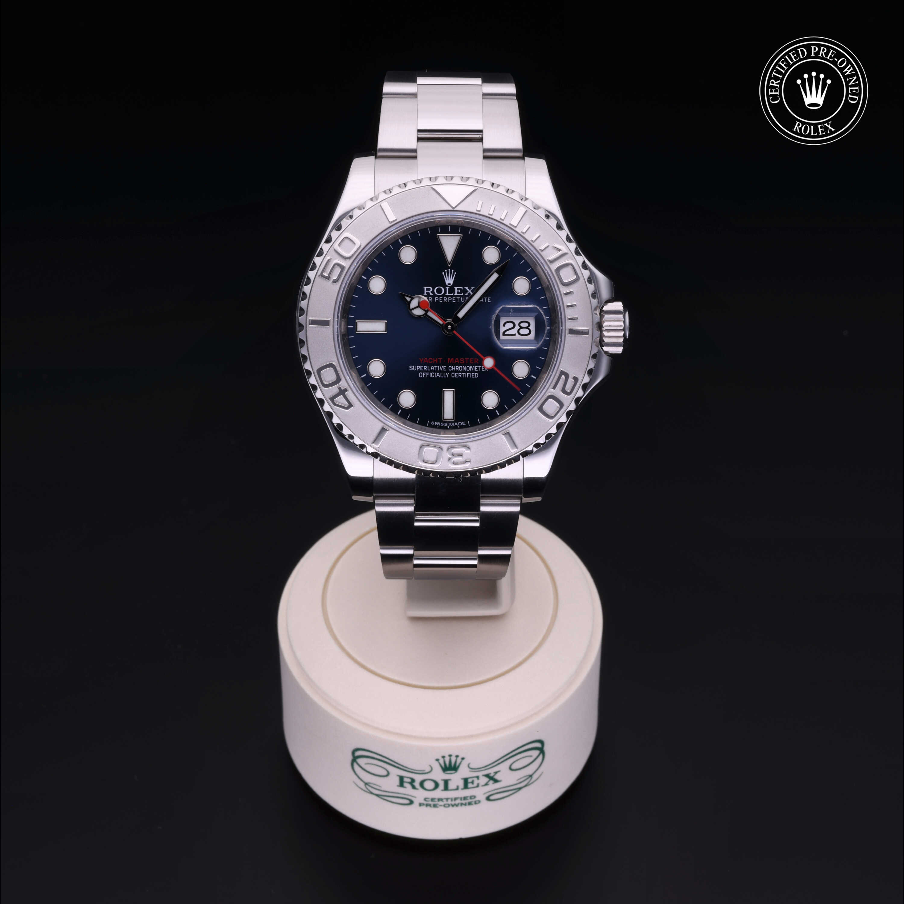 Rolex Yacht-Master in Oystersteel and platinum M116622-0001 at Davidson & Licht