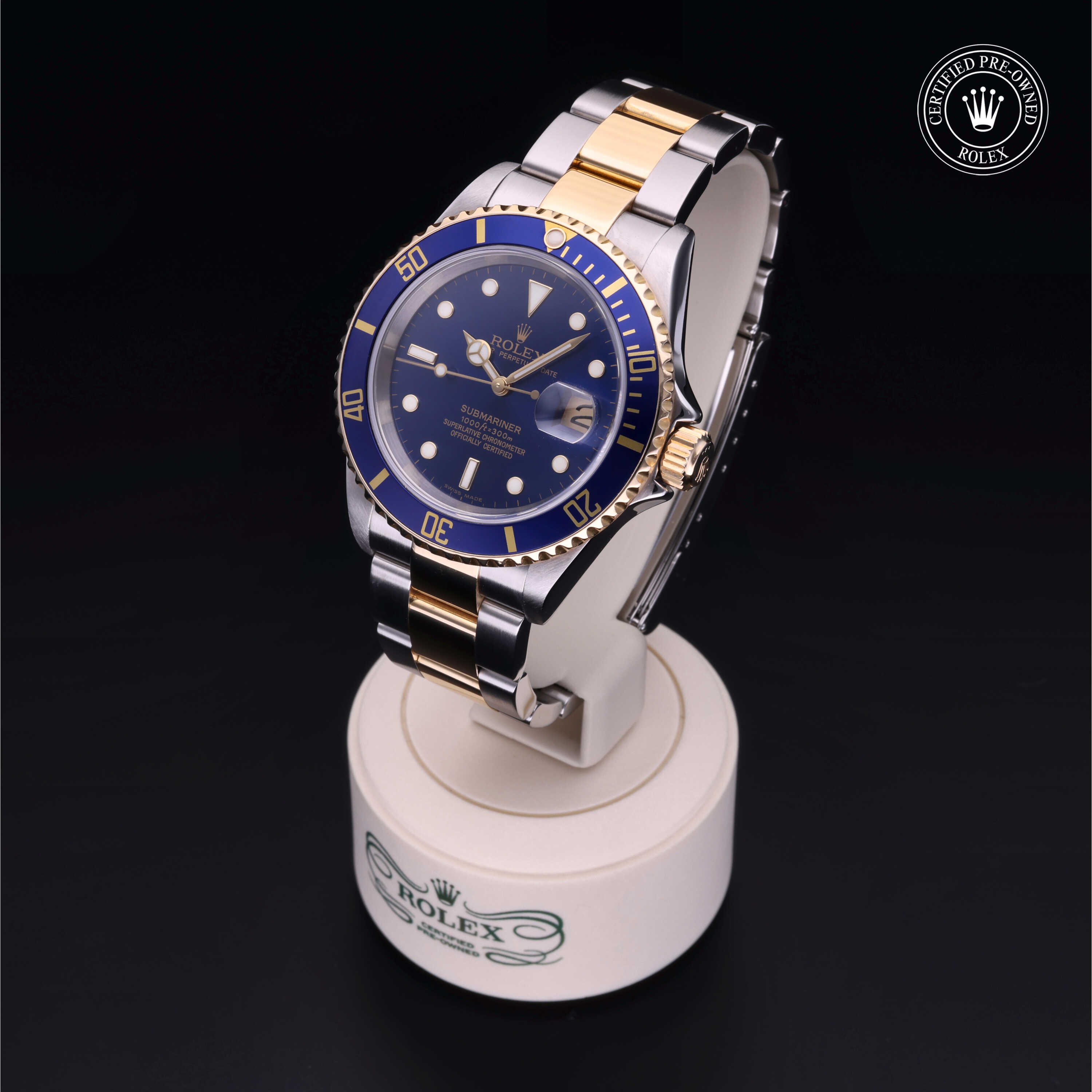 Rolex Submariner in Oystersteel and yellow gold M16613-0015 at Davidson & Licht